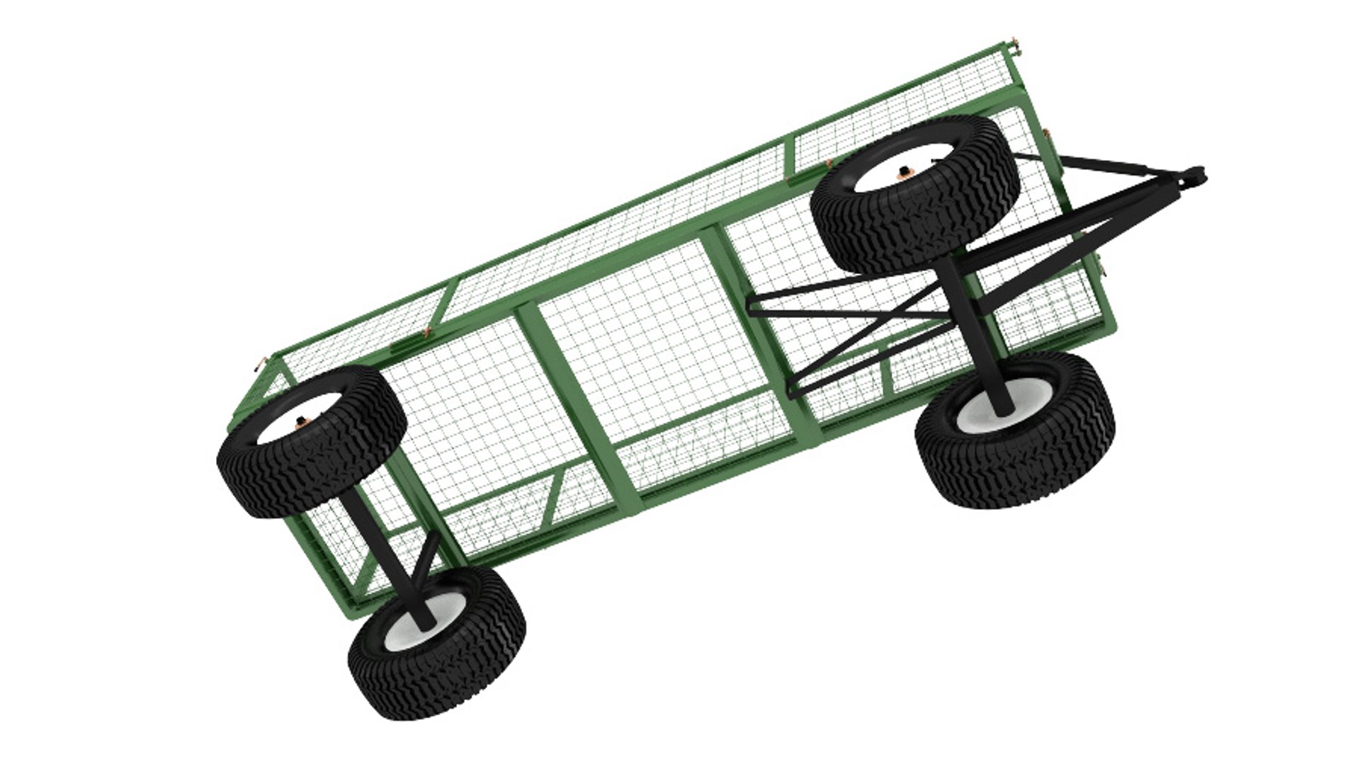 3D model farm cart - TurboSquid 1648946