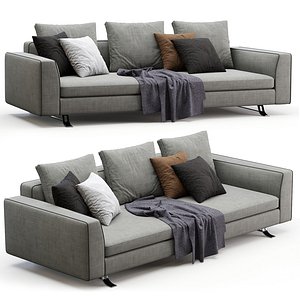 3D model busnelli sofa burton