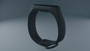3D Smart Bracelet Watch model
