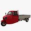 Coche de tres ruedas