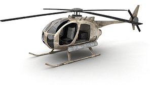 3d mh-6 little bird model