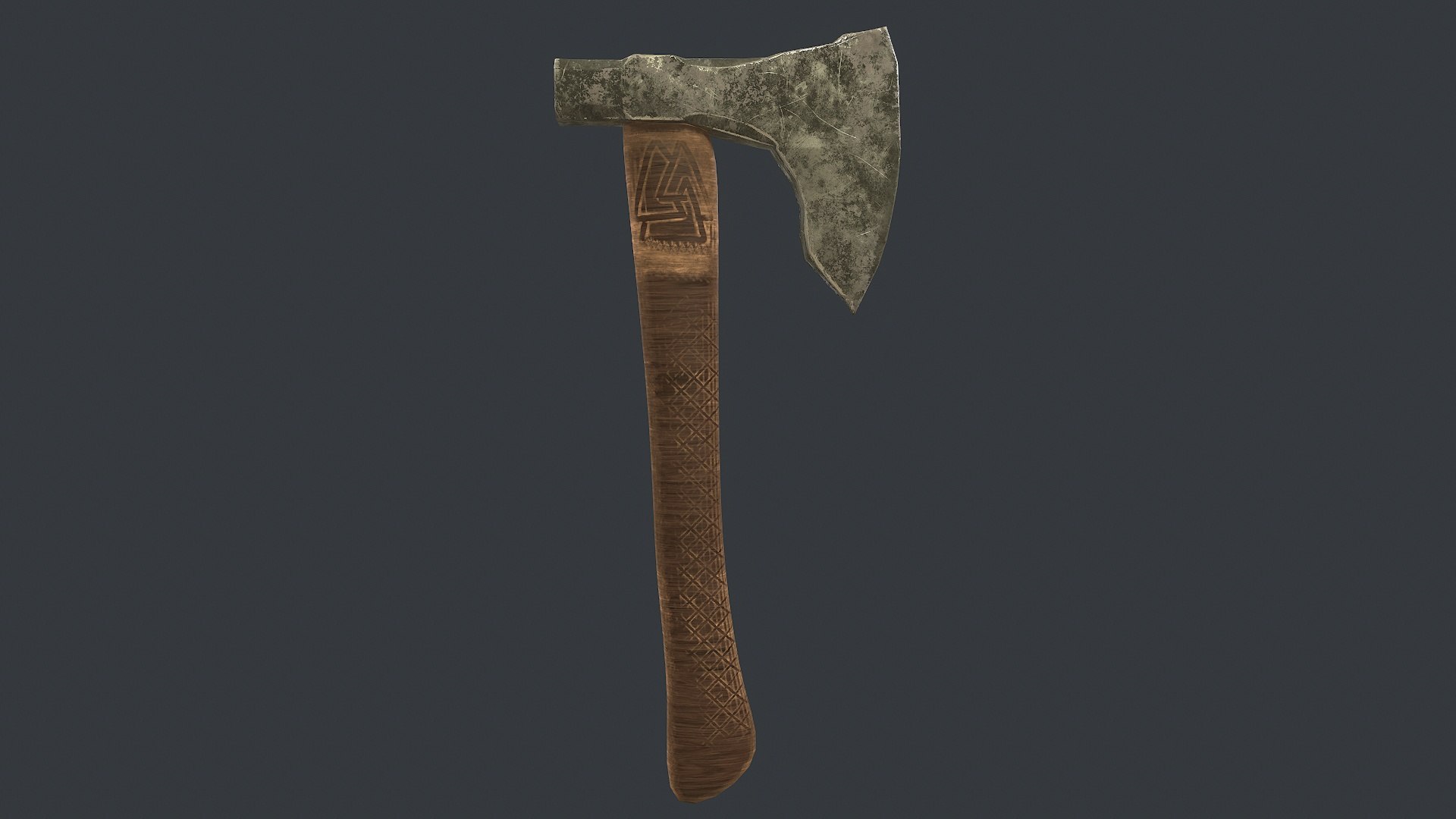 Realistic Viking Axe Model - Turbosquid 1420169