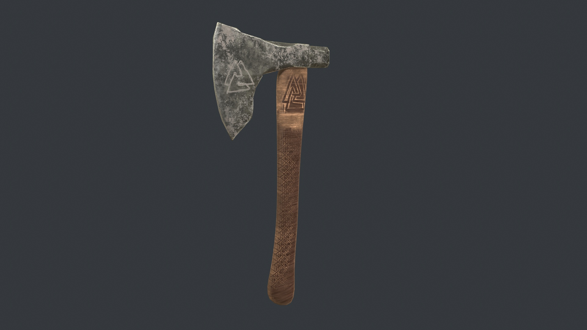 Realistic Viking Axe Model - TurboSquid 1420169