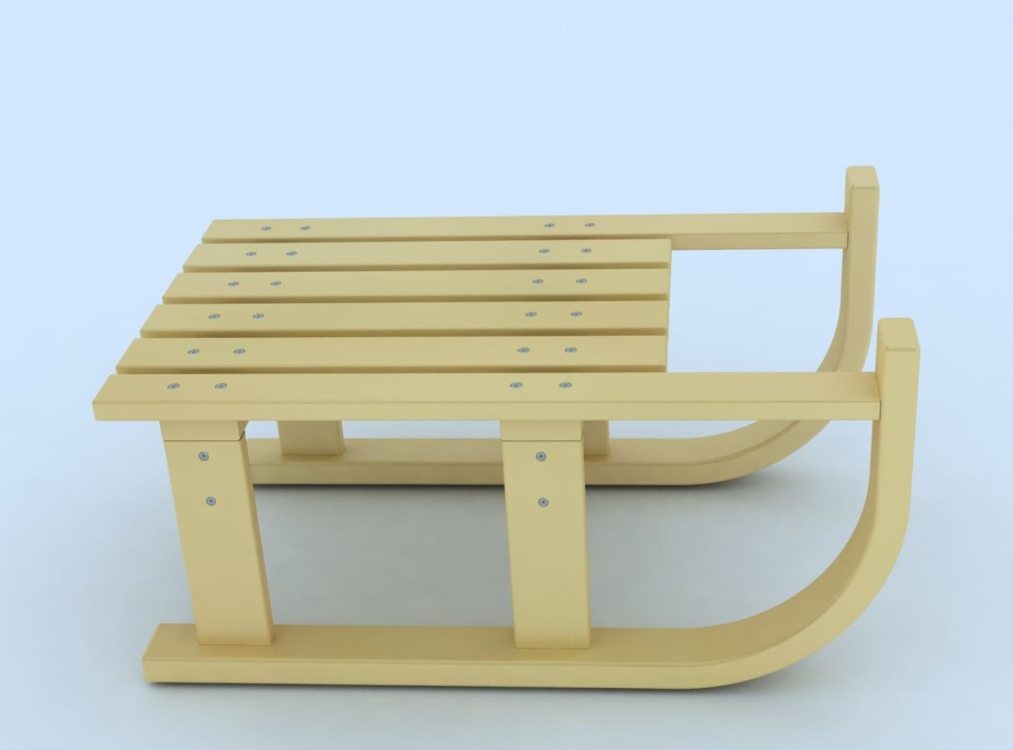 Sled 3d Model