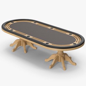 Wooden Poker Game Table