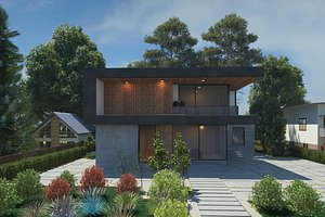 Modern Villa scene