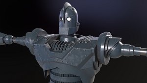 Low Poly Robot 3D model