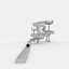 Waterpark Slide 2 3D model