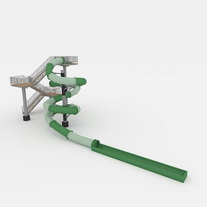 Waterpark Slide 2 3D model