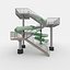 Waterpark Slide 2 3D model