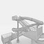 Waterpark Slide 2 3D model