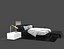 3D bed furniture model