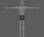 Base mesh man character V27