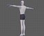 Base mesh man character V27