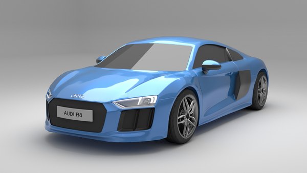 3D audi r8 - TurboSquid 1598899