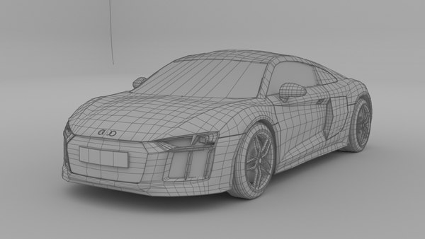 3D audi r8 - TurboSquid 1598899