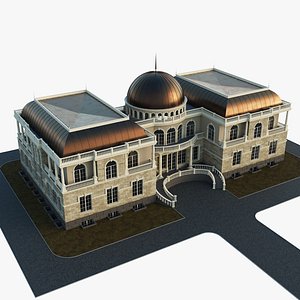 Classic villa 1 3D model