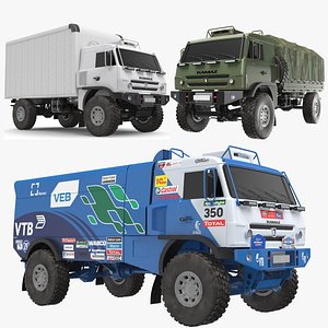 Kamaz Trucks Modification Collection