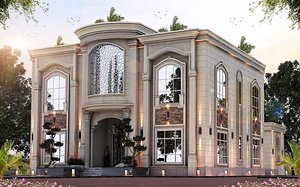 3D model Classic Villa 3D