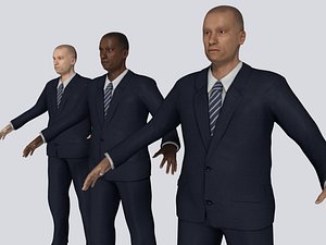 old lawyer 3D model