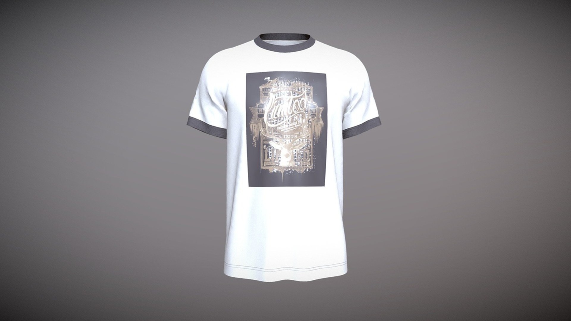 3D T-Shirt PIMITED In Low Poly - TurboSquid 2380821