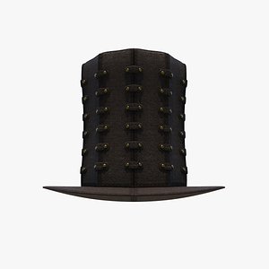 Steampunk Top Hat 01 3D model