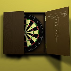 3d dart board