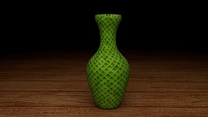 3D flower pot model