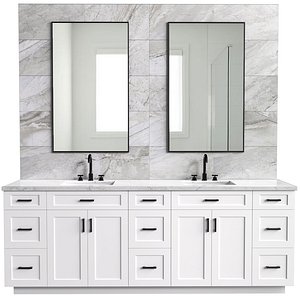 Washbasin Cabinet Bathroom Furniture Modern 3D model