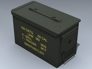 army ammunition 3d model