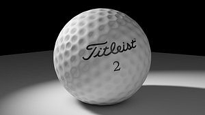 golf ball c4d
