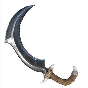 Fantasy Sickle 3D