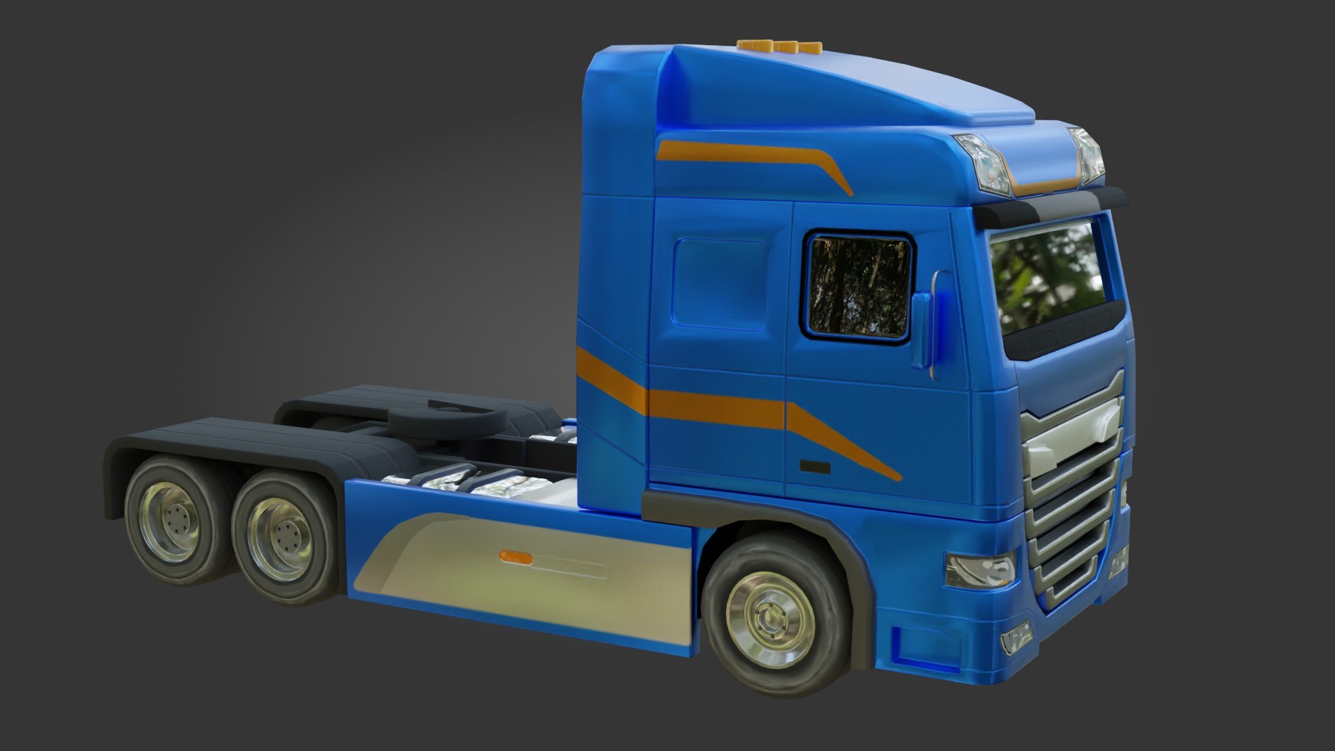 3D Truck - Low Poly - Game Ready - PBR - TurboSquid 2035844