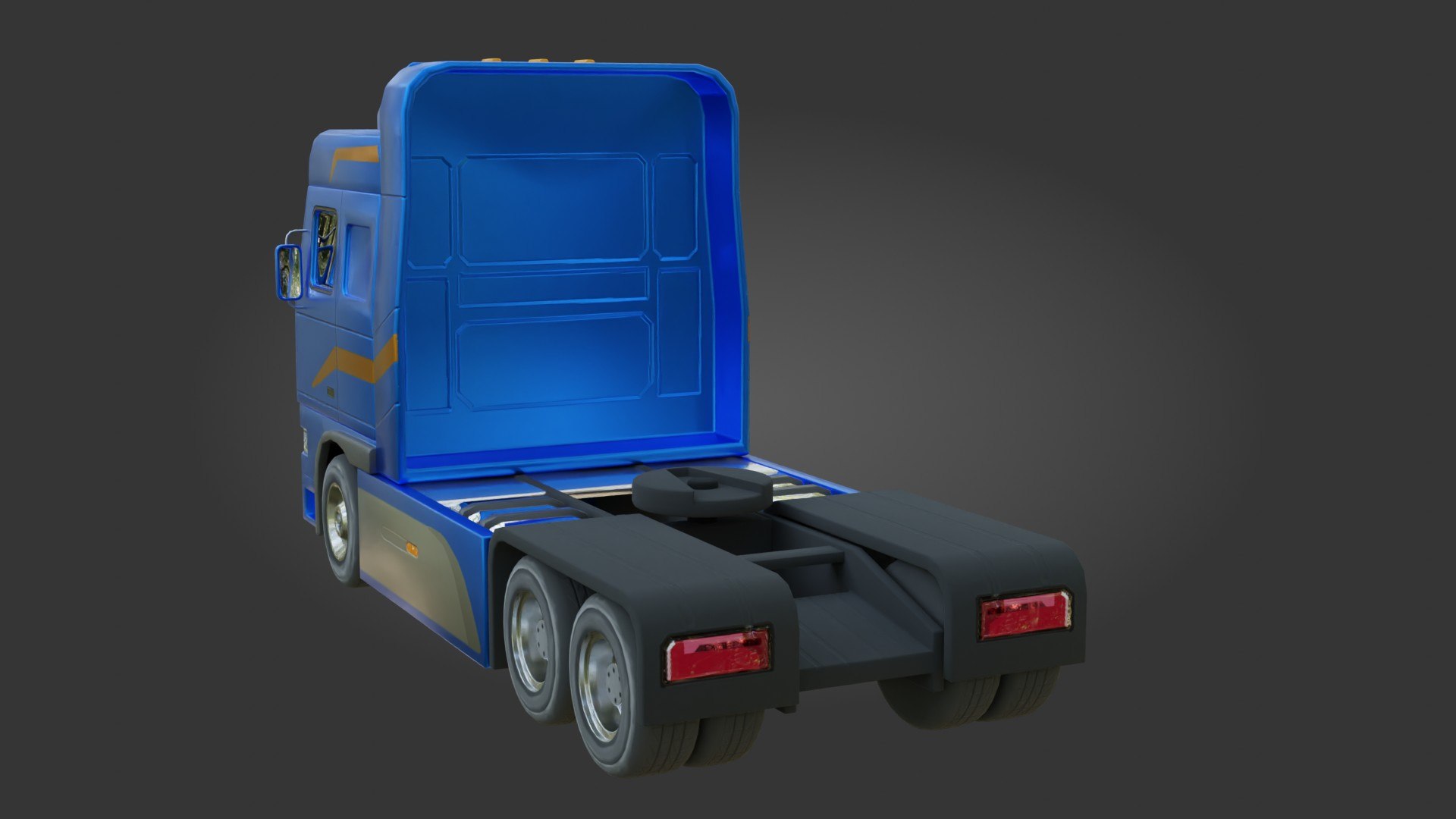 3D Truck - Low Poly - Game Ready - PBR - TurboSquid 2035844