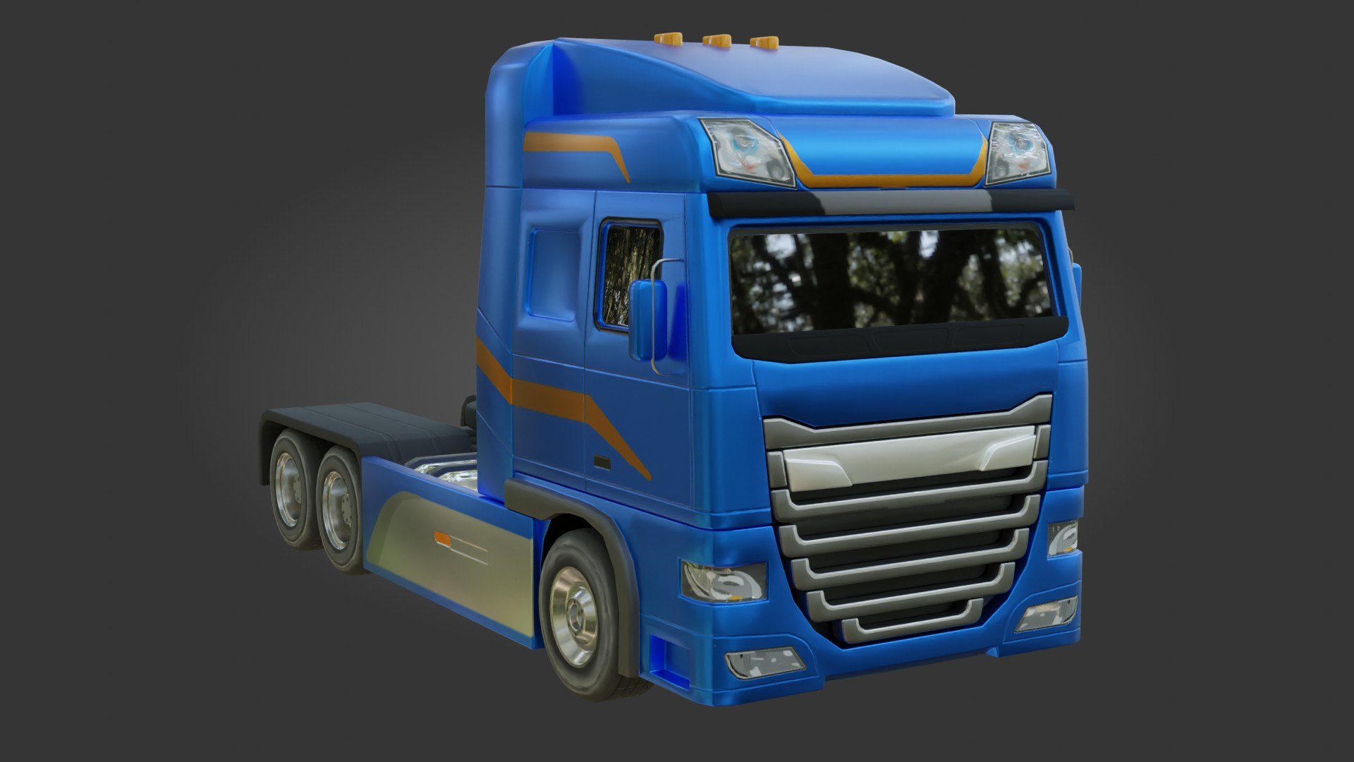 3D Truck - Low Poly - Game Ready - PBR - TurboSquid 2035844