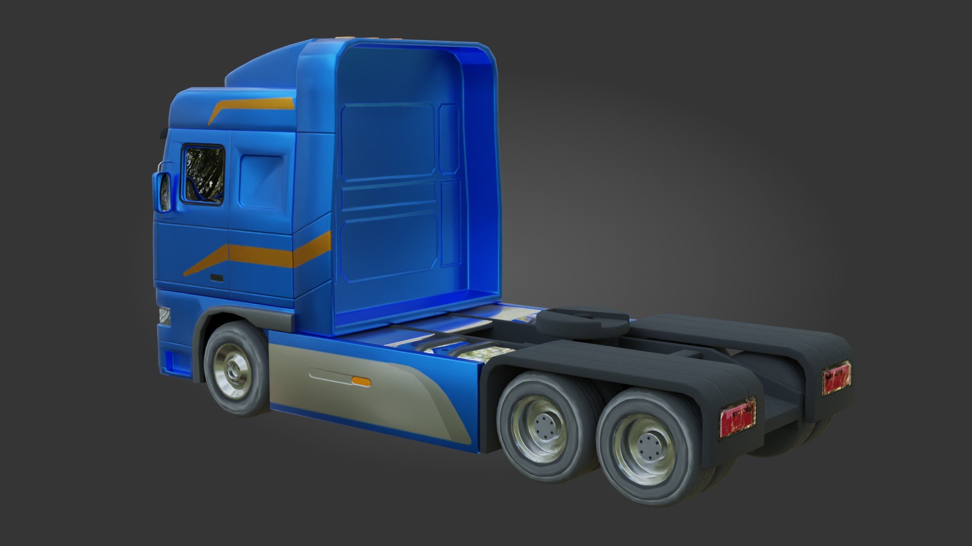 3D Truck - Low Poly - Game Ready - PBR - TurboSquid 2035844