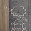 Ornate metal door