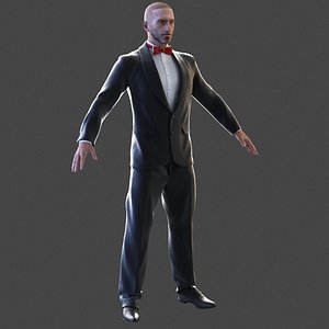 Tuxedo man