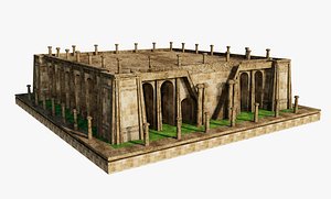 Ancient Temple model