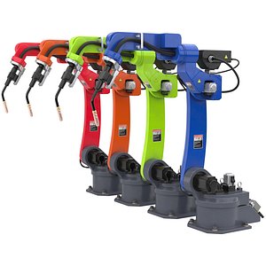 Industrial Robot 2 Textured 1