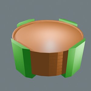 3D Drink Coaster Set