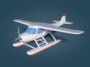 3d sea aircraft plane