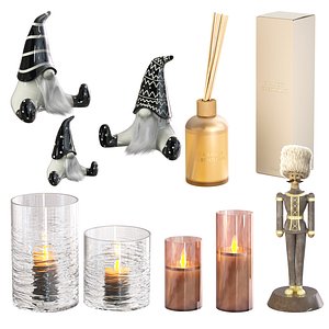 3D New Year SET model