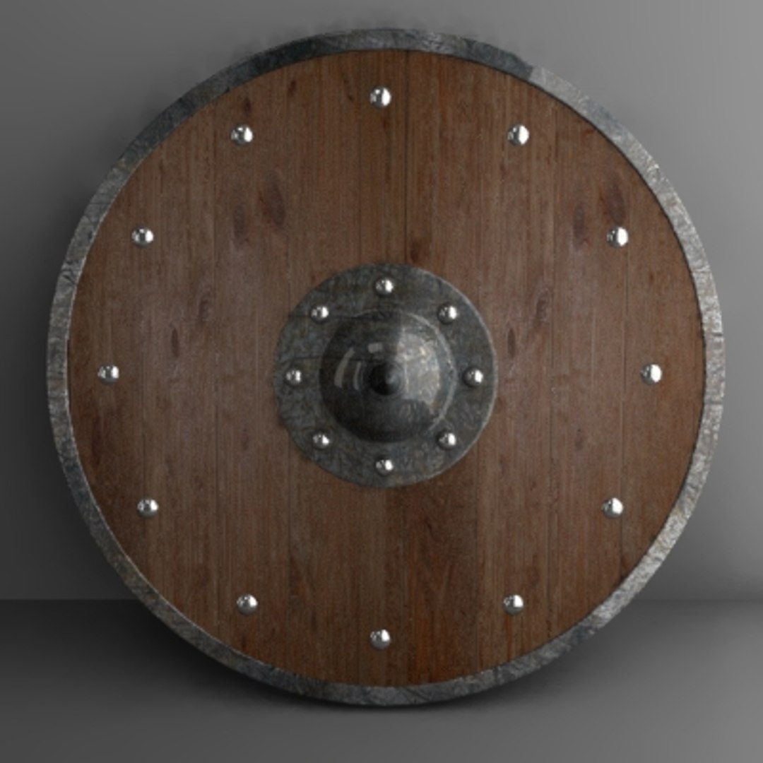 3d medieval weapon armor shields