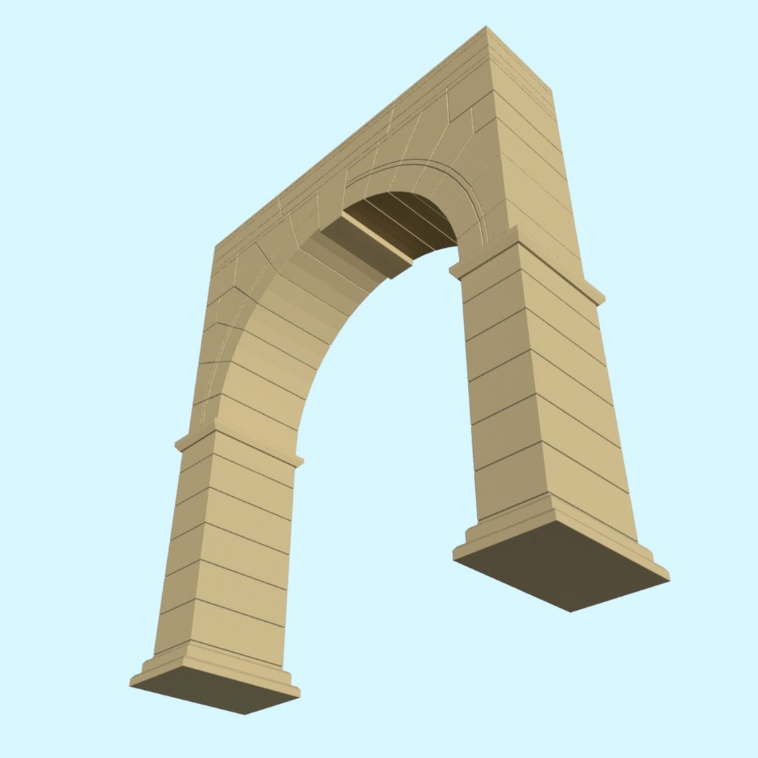 3d Arch Opensubdiv Model