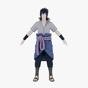 3D Sasuke Uchiha - Naruto