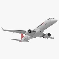 Mitsubishi SpaceJet M90 Retracted Landing Gear