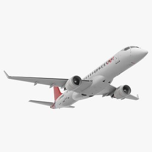 Mitsubishi SpaceJet M90 Retracted Landing Gear