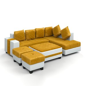 Modern Modular Sofa Set PBR Furniture