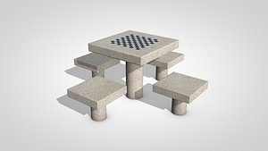 chess table 3d 3ds